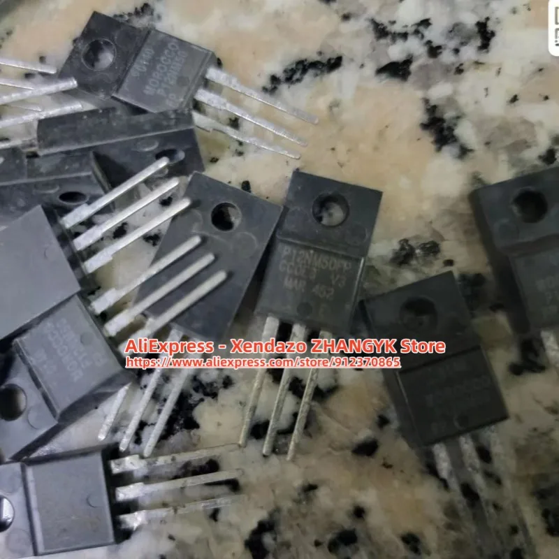 10pcs/lot P12NM50FP STP12NM50FP P12NM50 500V 12A TO-220F Power MOSFET