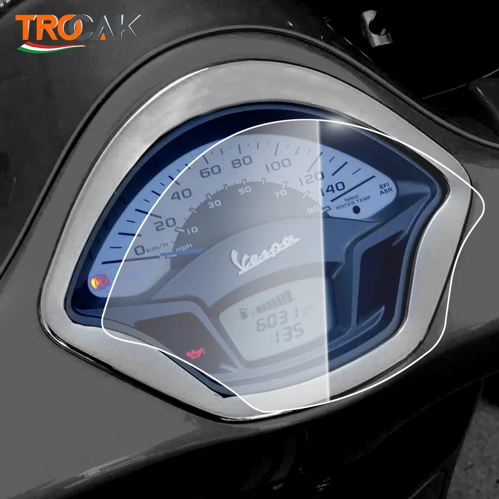 For GTS250 GTS300 GTS 250 300 Motorcycle Accessories Cluster Scratch Protection Film Screen Protector motorcycle screen protector