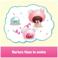 Punirunes Interactive Digital Toy with 55 Squishy Characters Inside Reacts To Touch Full-Color Display Children Toy for Girl Boy 2