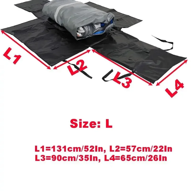 Borsa Per Kayak Gonfiabile - PVC Pieghevole Per Trasporto - Foto 7