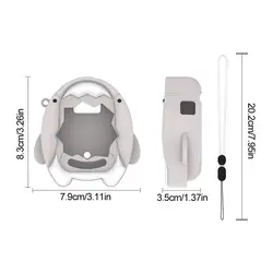 Cartoon Shark Silicone Waterproof Protective Sleeve (Little shark)