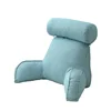 Adult Reading Pillow Ultra-Comfy Removable Linen Cover Detachable Neck Roll Unmatched Support Bed Rest Sit Up Pillows 5