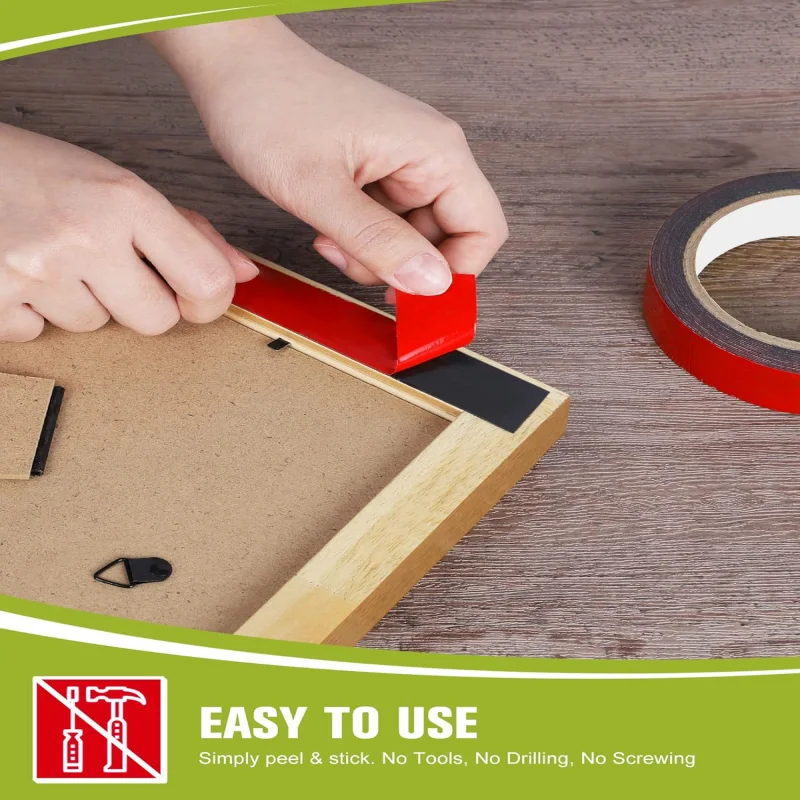 양면 폼 스펀지 테이프, 초강력 폼 테이프 설치 고무 패드 카트용 특수 양면 테이프