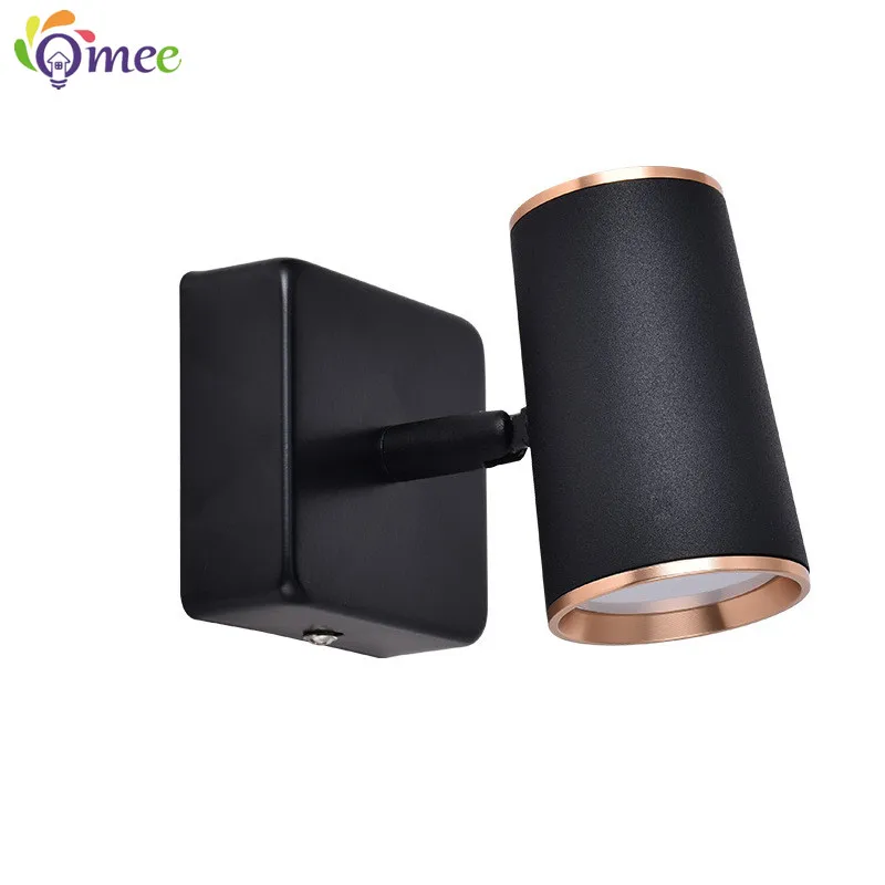 Indoor 7W GU10 Led Ceiling Wall Light Modern Style Folding 360° Rotation Home Hotel Bedroom Livingroom Bedside Reading Wall Lamp