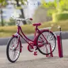 1:10 Mini Model Alloy Bicycle toy Finger Mountain bike Pocket Diecast simulation Metal Racing Funny Collection Toys for children 1
