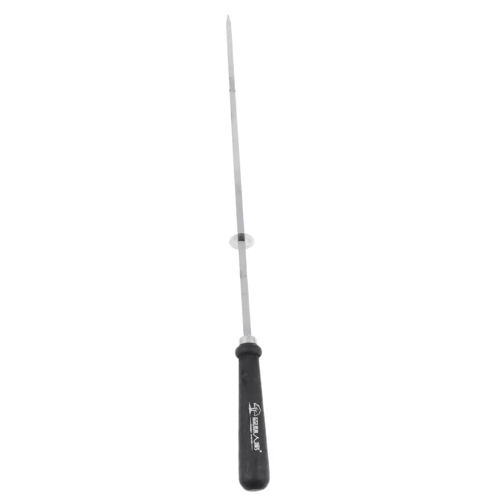 Telescopic BBQ Sticks Skewer Roasting Fork Rotate Grill Meat Brochettes