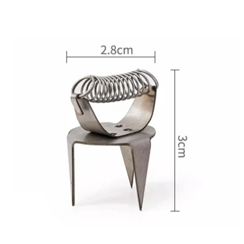 1Pair Fingertip Dip Glaze Clip Stainless Steel Glaze Clip Ceramic Coloring And Glazing Tool