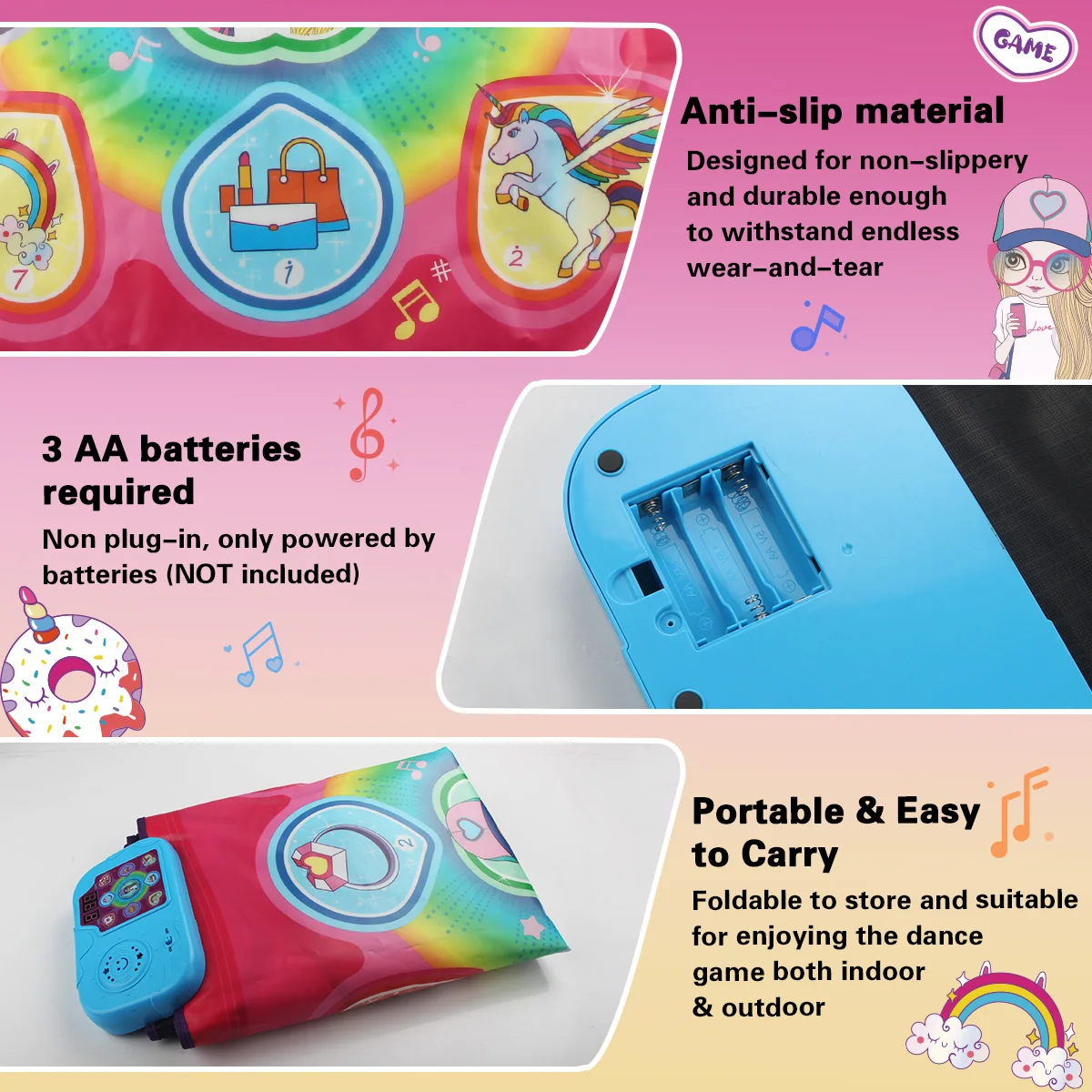 Baby Play Mat 90x90cm Large Elecrtic Dancing Blanket with Lights Keyboard 3 Game Modes Sport Toys Educational Toys for Kids baby play mat play mat