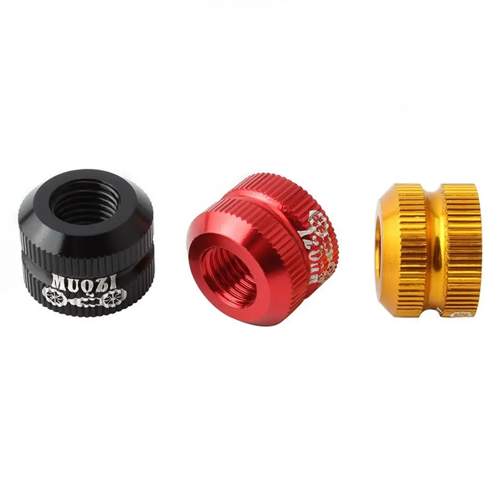 1/2pcs Outdoor Accessories Bike Vacuum Tire Bicycle Tires Tube Valve Caps Law Mouth Nuts Lock Nut Replacement