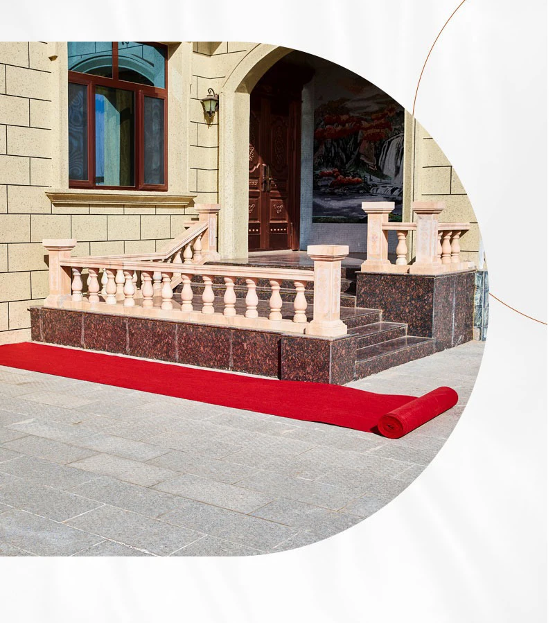 1 Thick Red Wedding Carpet Proposal Party Event Red Carpet Hotel Aisle Wedding Aisle Carpet