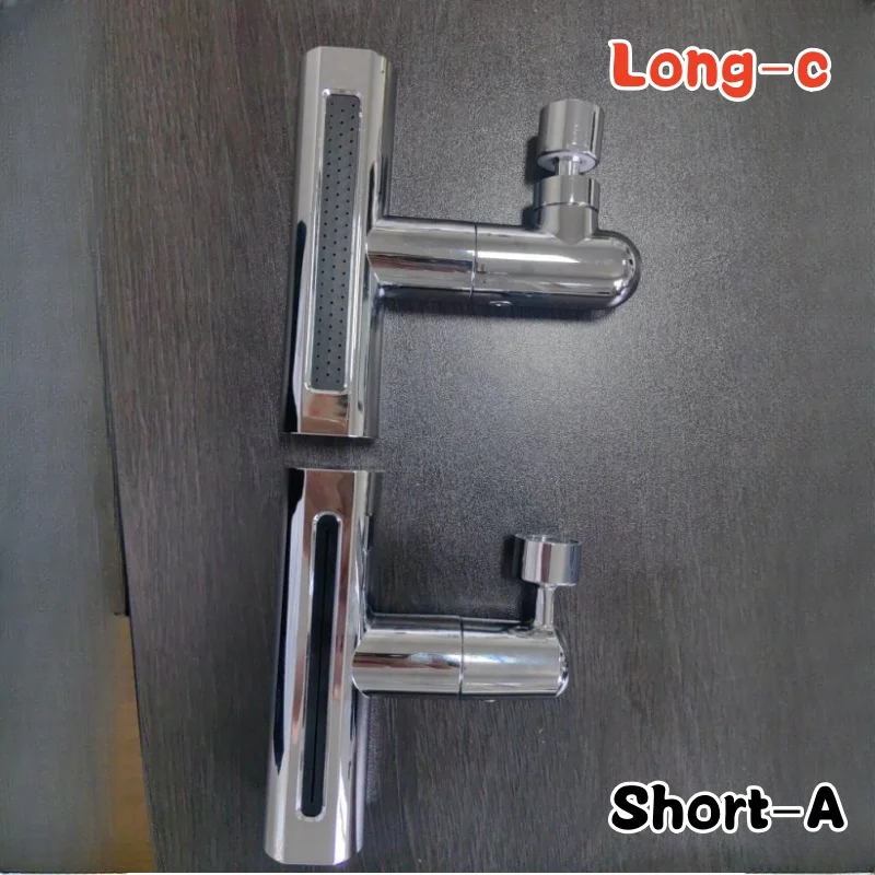 720° Rotation 4 in 1 Waterfall Kitchen Faucet 4-Function Kitchen Sink Extender Spray Nozzle high pressure kitchen tap for sink 5
