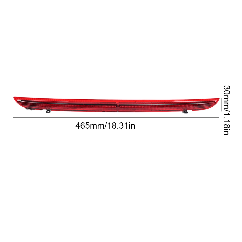 Red ABS LED Rear Third Brake Light for Car