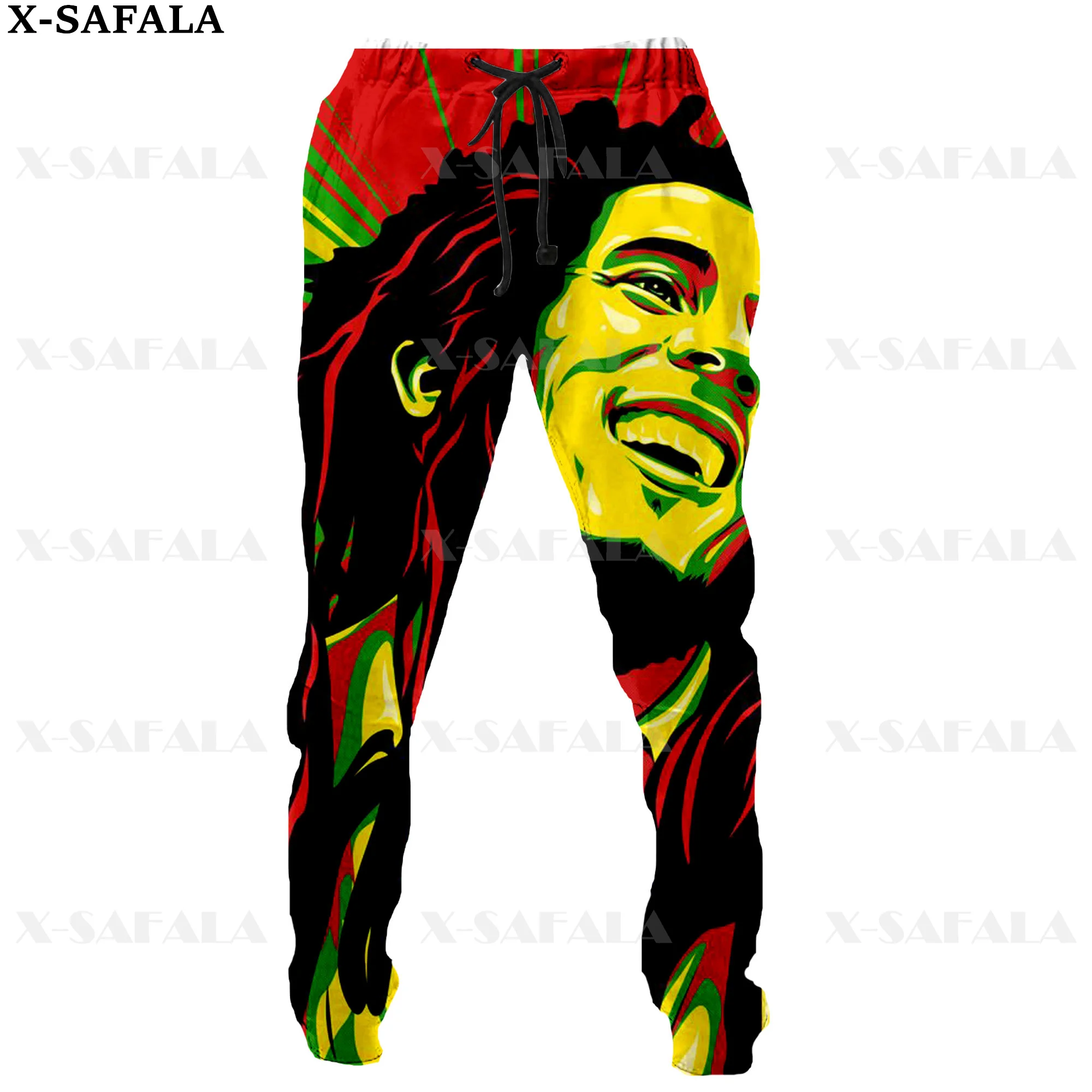 

Брюки Reggae Singer Bob Marley HipHop с 3D принтом, мужские спортивные брюки, повседневные длинные джоггеры, уличная одежда, осенние свободные спортивные брюки-1