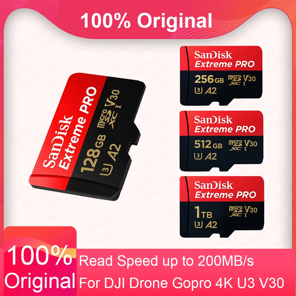 SanDisk 마이크로 SD 카드, SDXC UHS-I, 64GB 익스트림 프로 ..