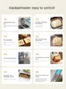 Donlim DL-4705 Bread machine Home automatic small breakfast machine Dough mixer Multi-function steamed bread machine 4