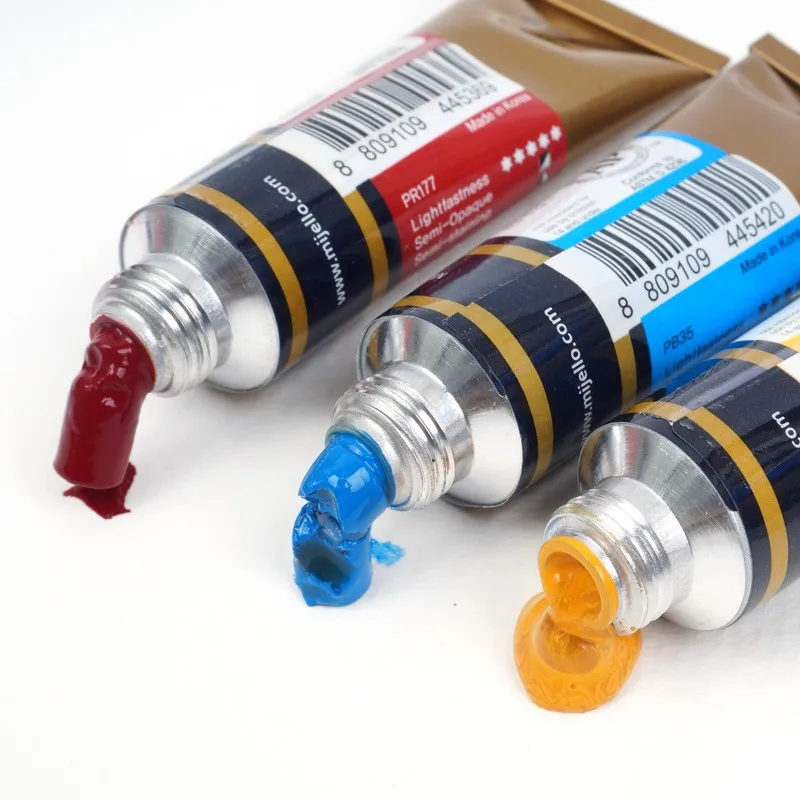 Mijello Mission Gold Water Color Series1 Natural Plant Extra Fine Watercolor Piant 15ml Tubes Painting Artists Drawing Supplies