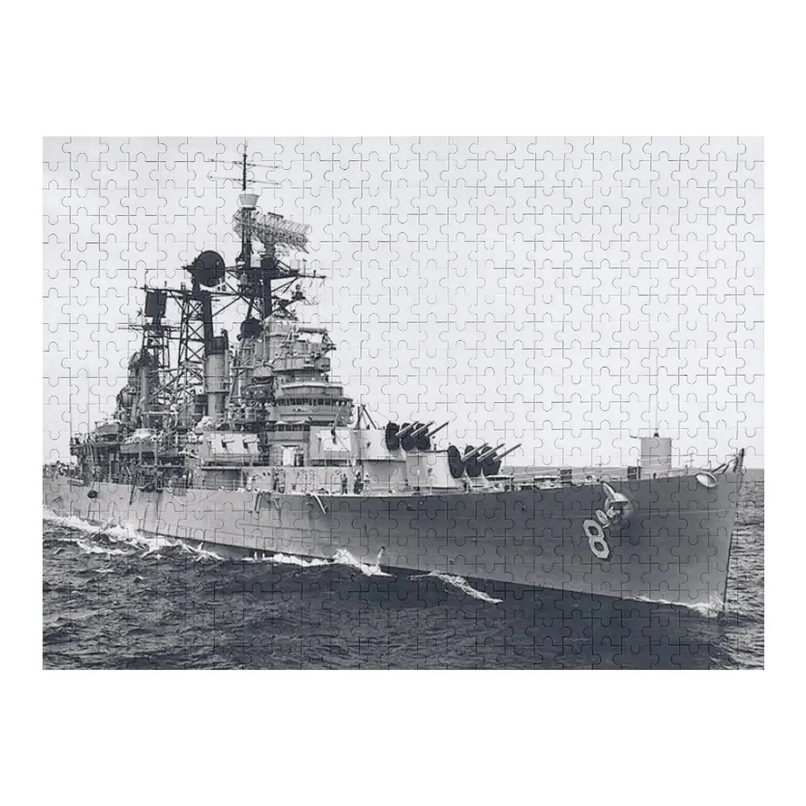 USS TOPEKA (CLG-8) SHIP'S STORE Jigsaw Puzzle Wood Animals Wooden Compositions For Children Custom Gifts Puzzle