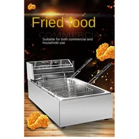 Deepfrier Electric Deep Fryer Stainless Steel Commercial Electric Fryer Household Chips Frying Pan Adjusting Temperature Timing 1
