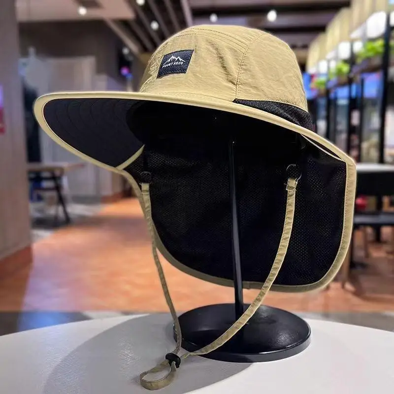 Sun Protection Fisherman Hat Quick Drying Hiking Cap For Summer_voghion.com