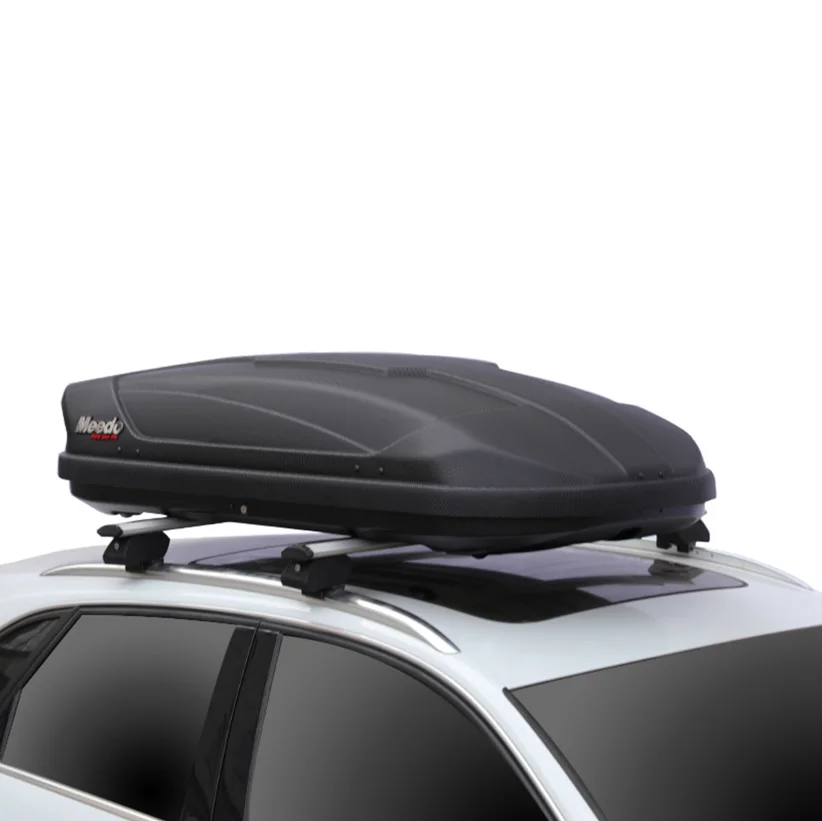 

Meedo Dual Side Open Customized logo Waterproof car top roof box Travel Car Roof Cargo Roof Box9035