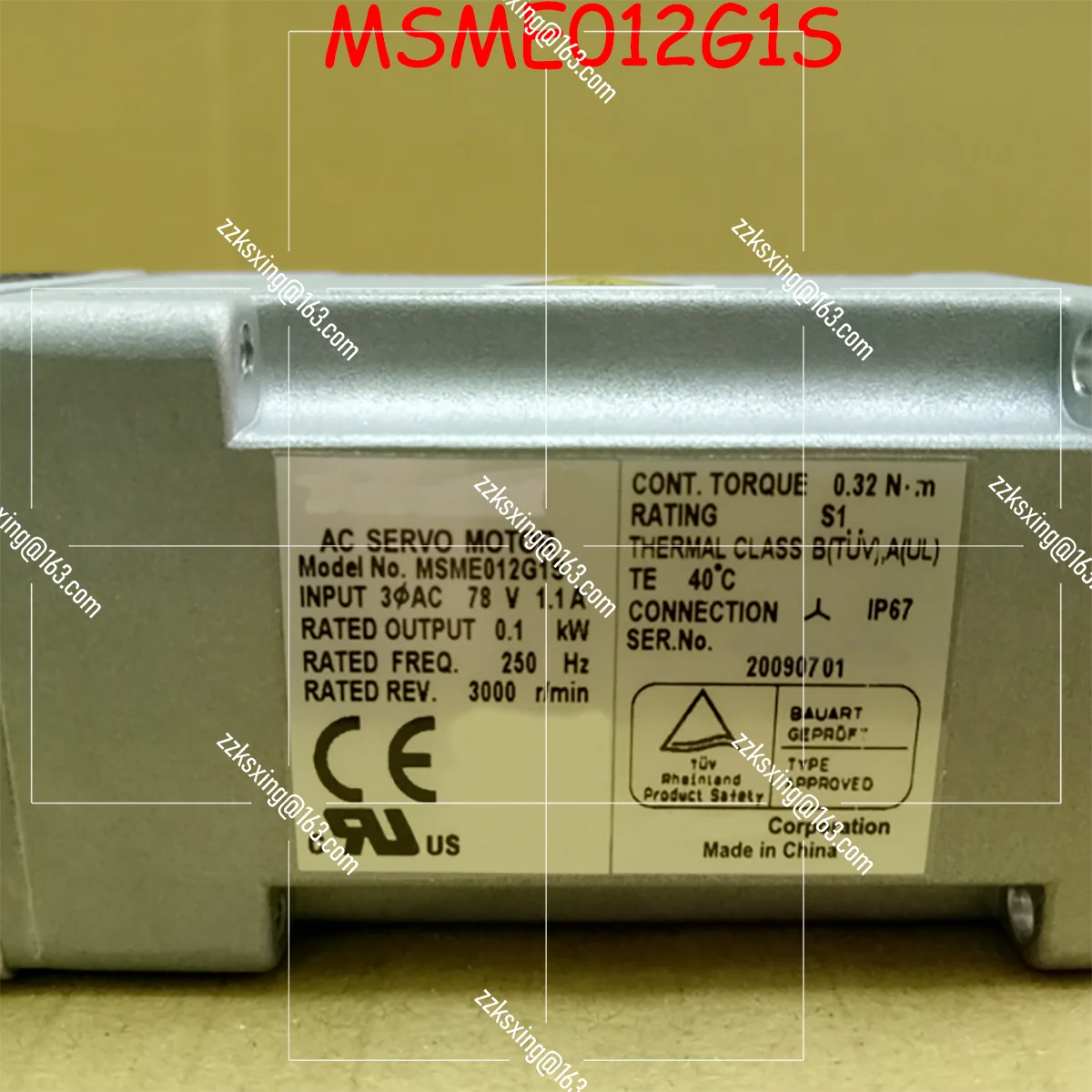 

Новый оригинальный Серводвигатель MSME012G1S