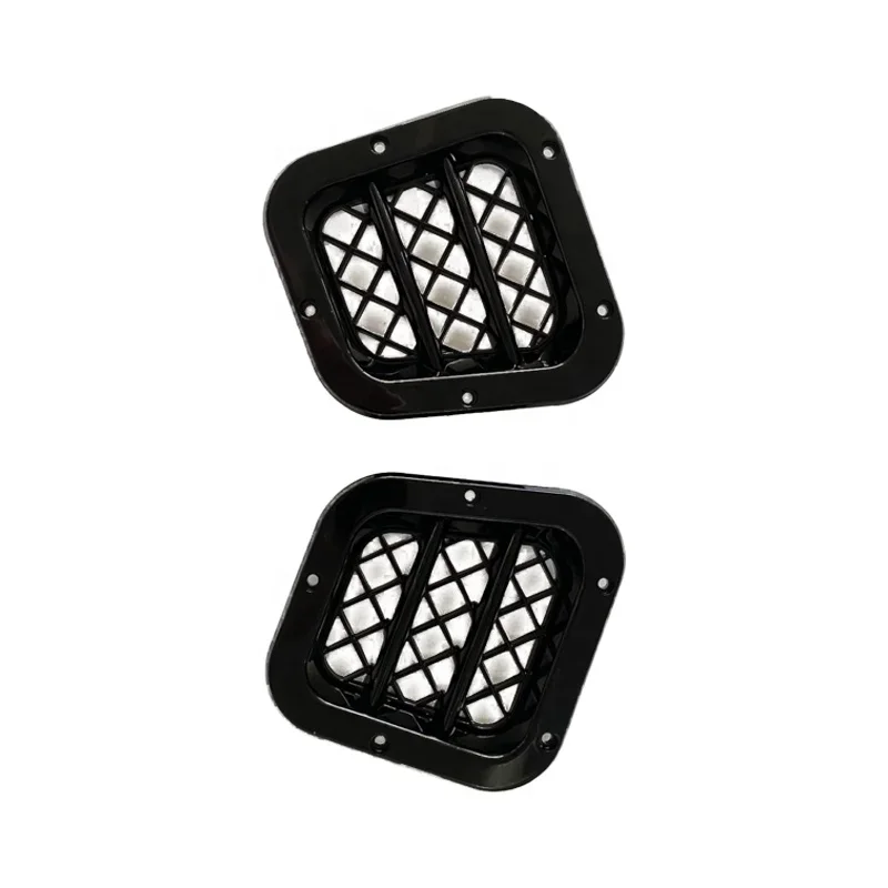 for Land rover defend parts Side Vent Grille Tuning Car auto parts tuning air side vents Grille genuine hood treatment vent lh rh for hyundai veloster hood grille