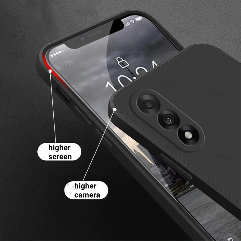 Shockproof Luxury TPU Liquid Silicone Protective Phone Case Cover