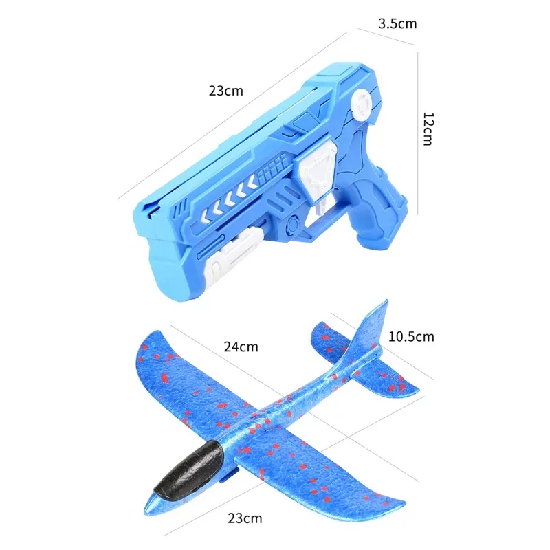 Airplane Launcher Toys Outdoor Plane Flying Toys Non Slip Kids