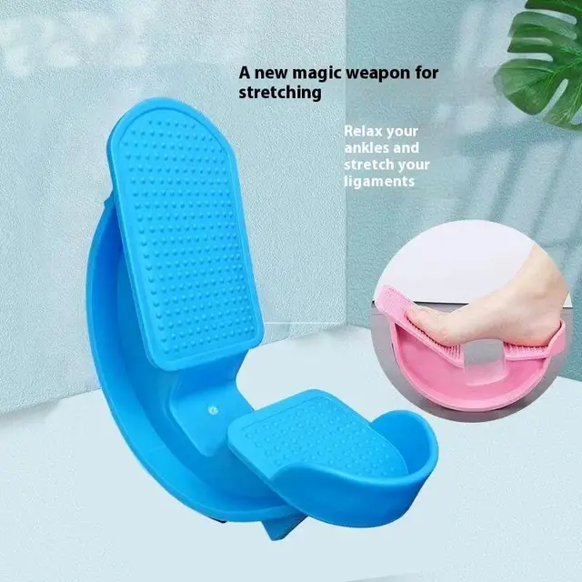 Stretching Wheel Home Fitness Pedal Calf Stretcher Balance Trainer Arm Calf Ankle Stretching Board Foot Stretcher Household 3