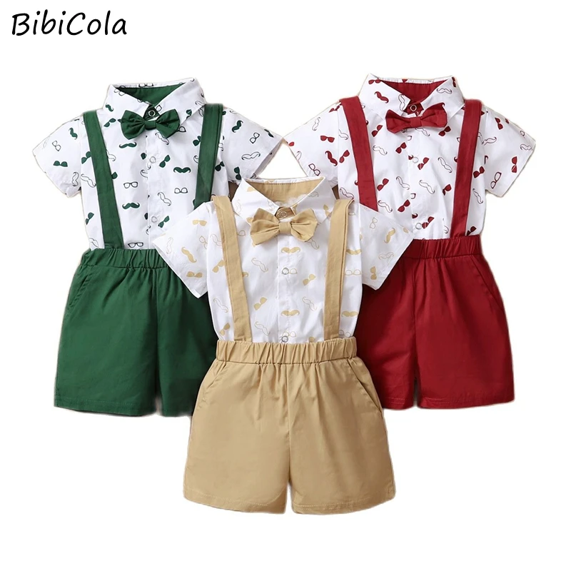 New Baby Boy Toddler Clothing Sets Gentleman Newborn Baby Boy Clothes