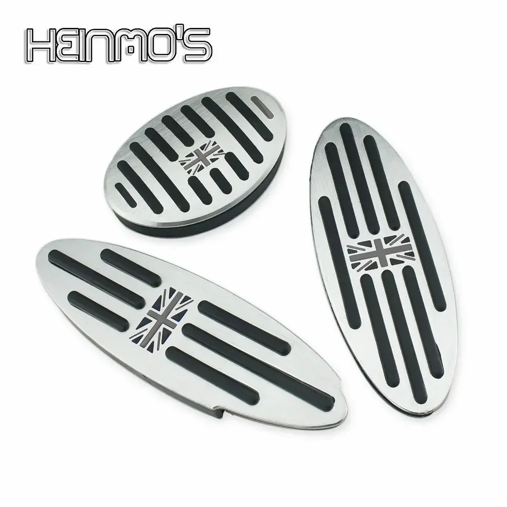 Fußstützenpedalaufkleber für Mini Cooper One S R50 R52 R53 R55 R56 R60 R61 F55 F56 F54 F60 Countryman Clubman Zubehör 2/3PCS