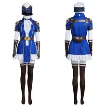 Arcane: LOL Game- Caitlyn the Sheriff of Piltover Cosplay Costume Outfits Halloween Carnival Suit