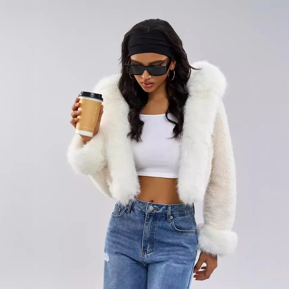 Russian Winter Coat - Warm Thick Fur Hooded For Women