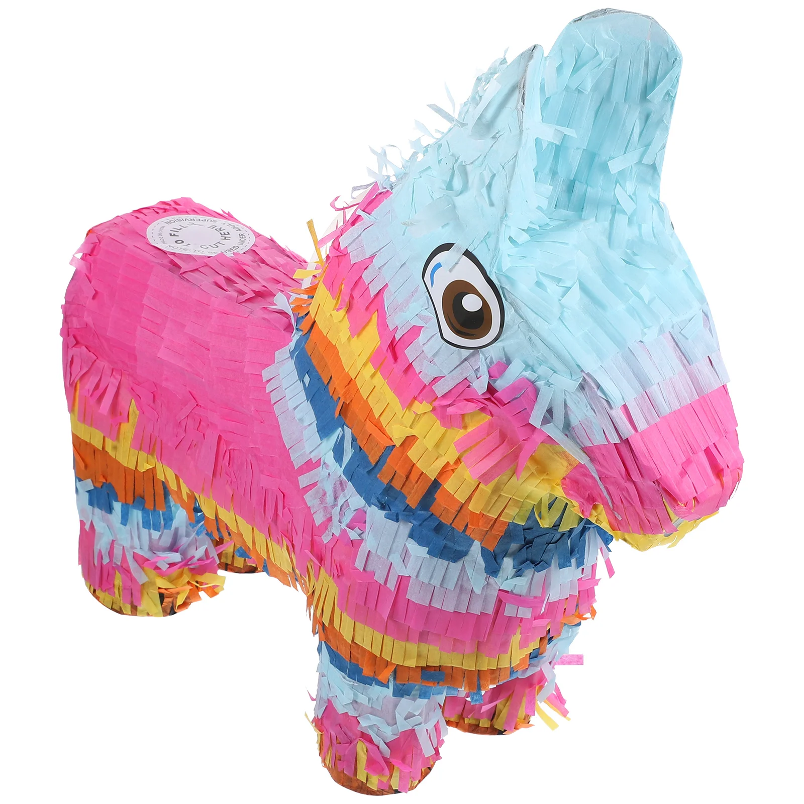 

Pinata Rainbow Pinata Rainbow Donkey Shape Toy Game Props Sugar Beat Creative Decoration For Children Birthday Party