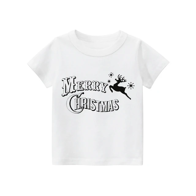 thumbnail image 1 of Pijamas navideños de manga corta para la familia 2024, con estampado de alce navideño para madre e hijo, conjuntos familiares a juego, ropa para padre e hijo, 1 of 5