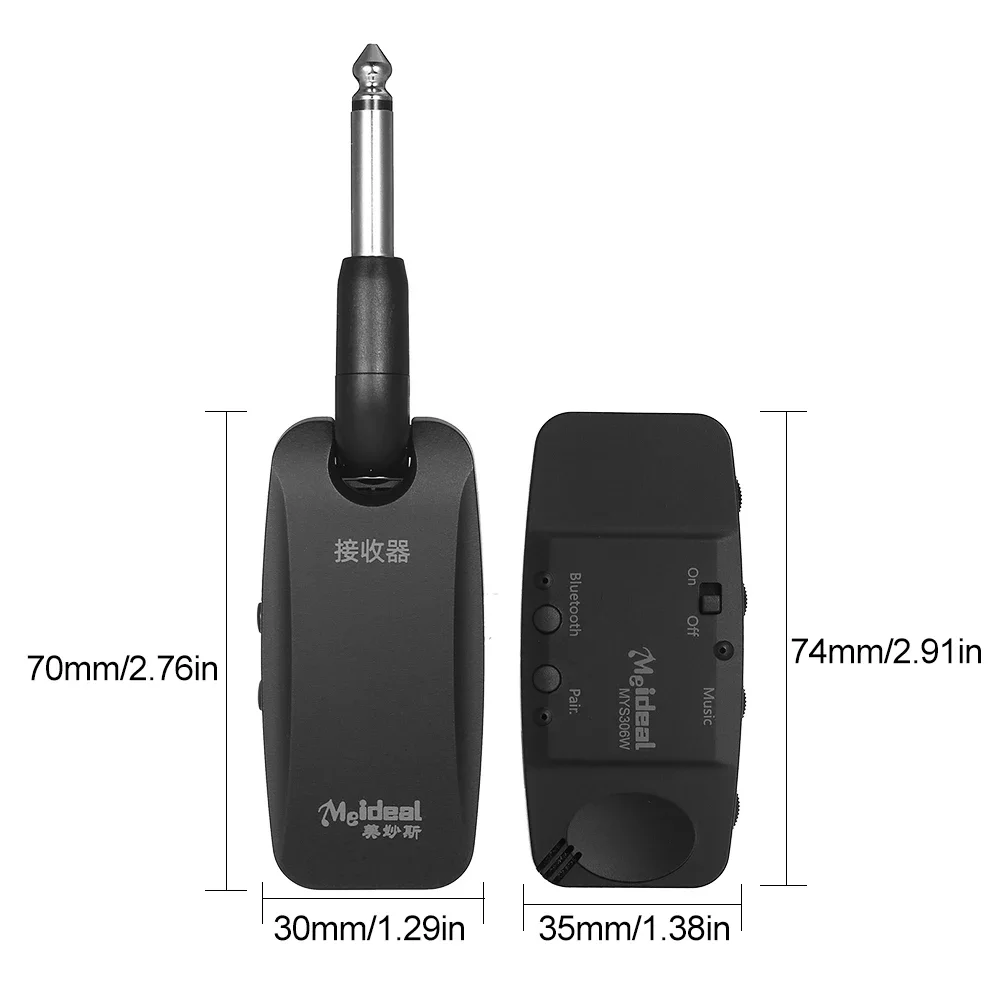 Professional Microphone Wireless Instrument Pickup Mic Receiver Transmitter System Saxophone Wireless Pickup Musical Instrument