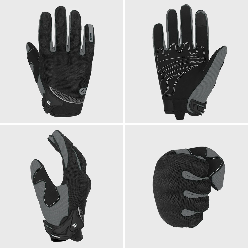 Breathable Touch Screen Motorcycle Racing Gloves - Summer Sports Protective Gear