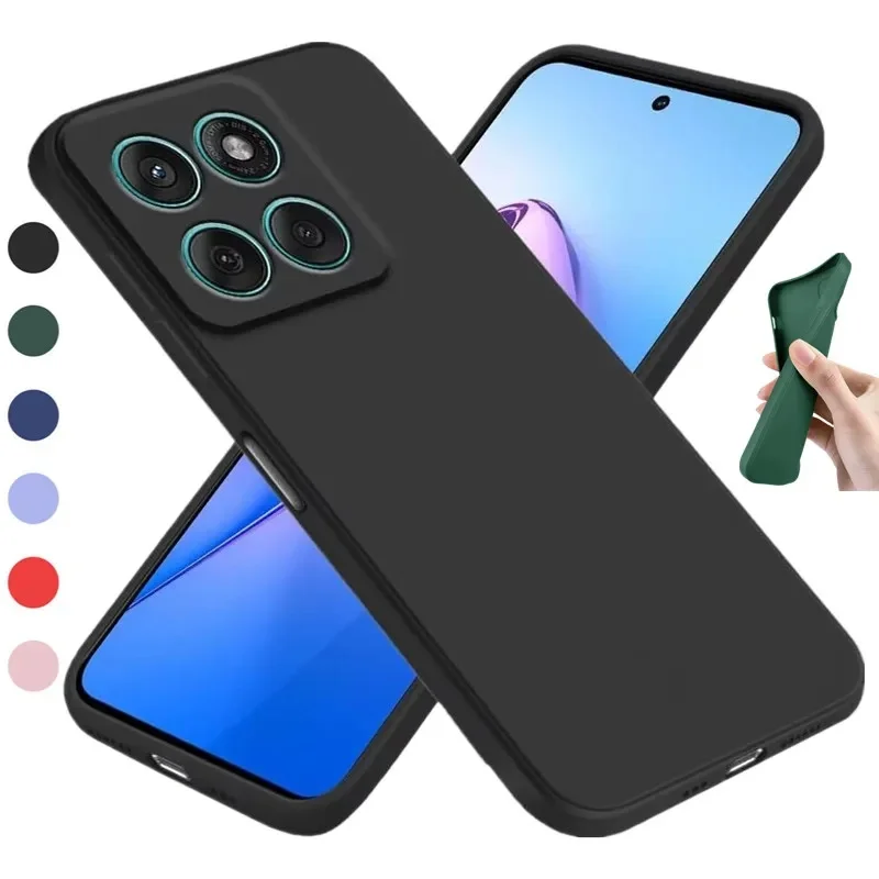 Colorful Flexible Liquid Silicone Protective Back Cover