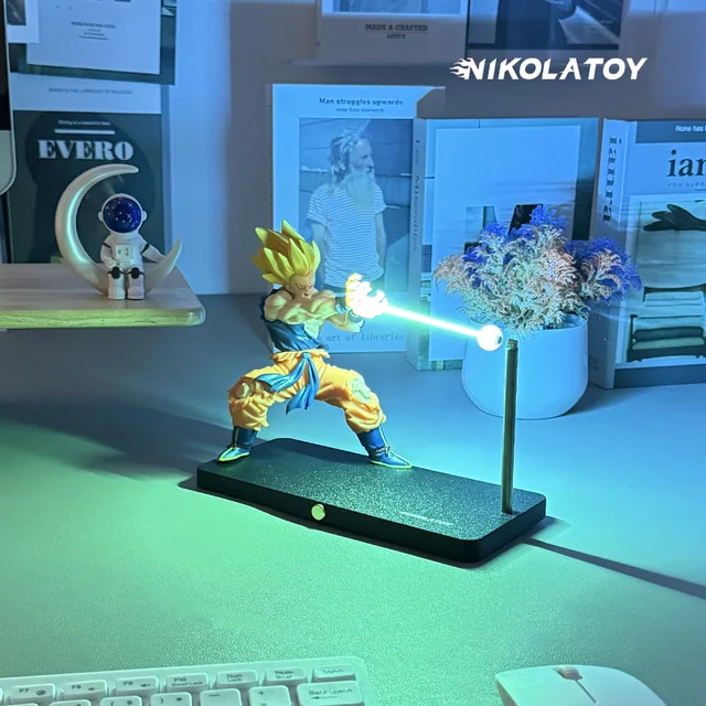 ドラゴンボール Kakarotto 孫悟空カメハメ波磁気ライトランプ