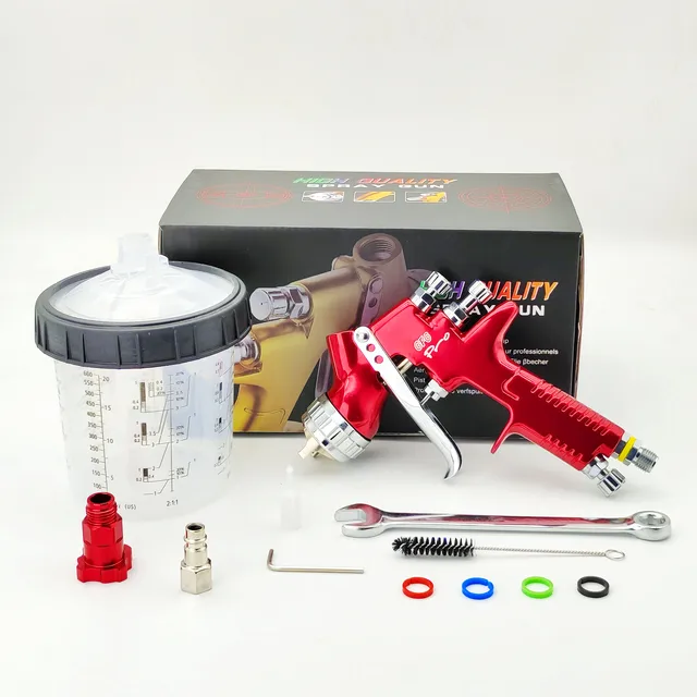 1.4mm Nozzle 600cc Professional Gravity Feed HVLP Paint Spray