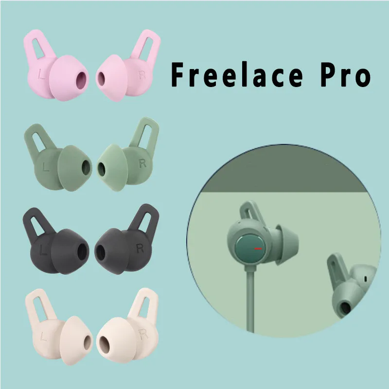 화웨이 프리레이스 프로 와이어 이어폰용 이어 팁 교체, 실리콘 이어팁, 이어 버드 젤 커버, 화웨이용 이어패드, 6 개