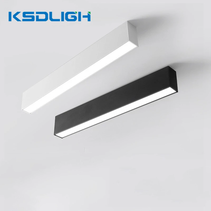 Description Picture 2 of itemSurface Mount Linear LED Ceiling Lights Long Strip Spotlight Luminarious Floodlight Minimalism Pendant Lamp Home Decor AC85-265V