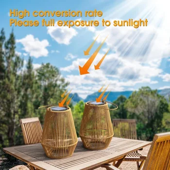 Handwoven Solar Lantern 1