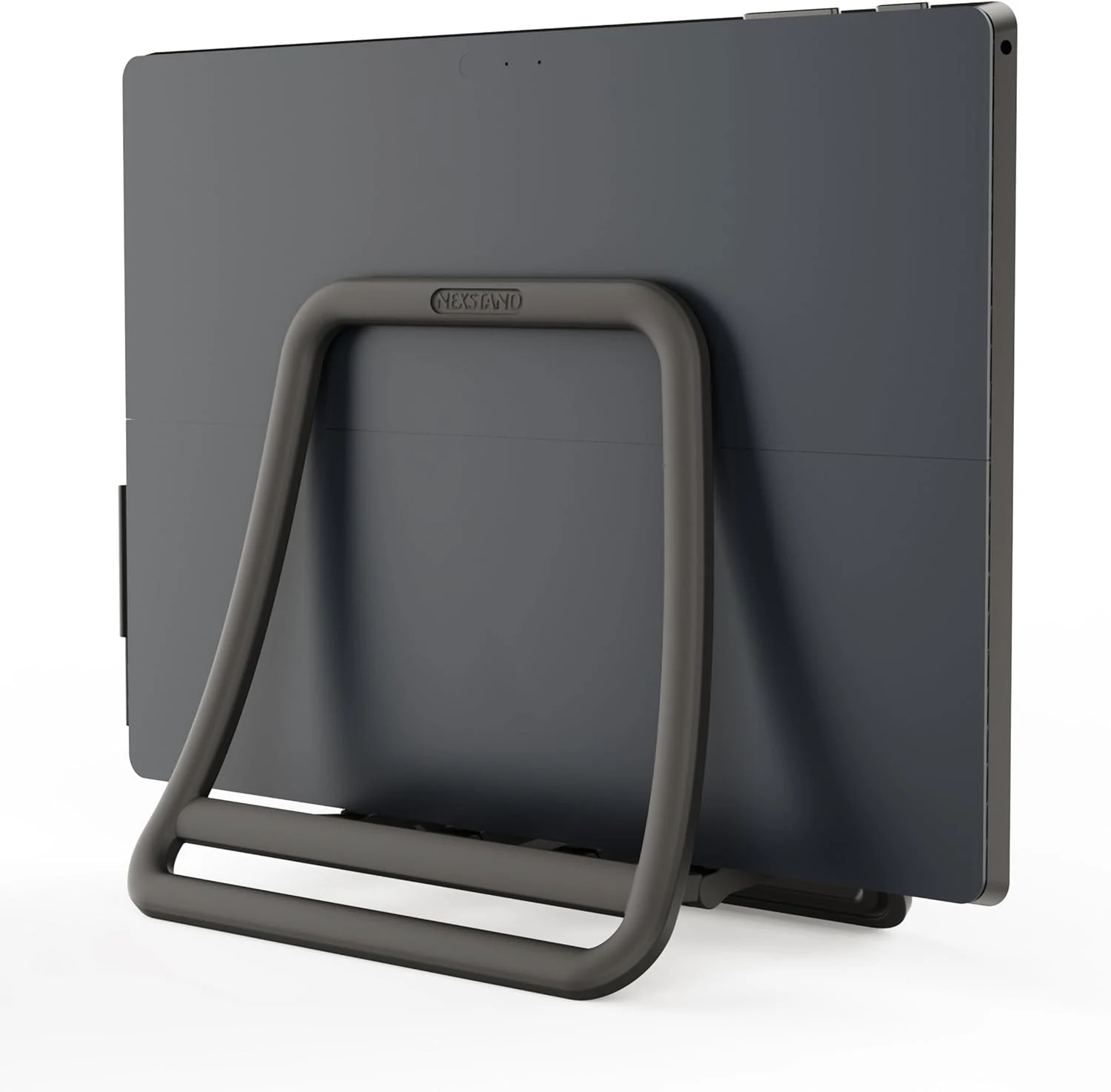수직 노트북 스탠드 데스크탑 스탠드 홀더 노트북 테이블 스탠드 모든 MacBok/Surface//HP/Dell/Chrome Book 용 직립 도크