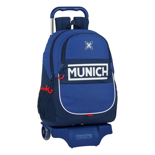 Escolar con Ruedas Azul Azul oscuro|Mochilas escolares| - AliExpress