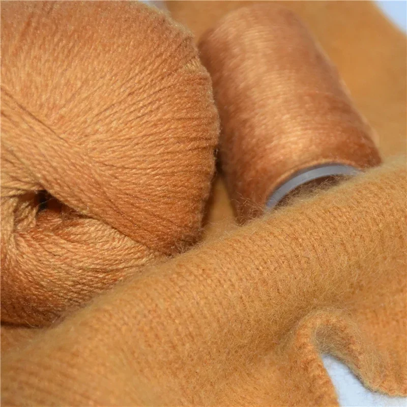 Cashmere Yarn Worsted Cashmere Wool DIY Hand Knitting Yarn Weaving Sweater  Scarf