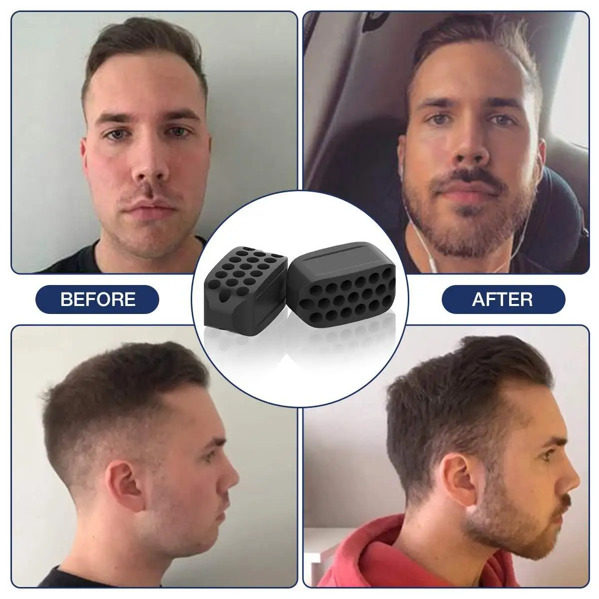 Jawline Exercise Tool Jawline Training Thin Face Exerciser Ball Facial Muscle Activate Exercise Mouth Masseter Jaw Chin Slimming Mandibular Lift Tool