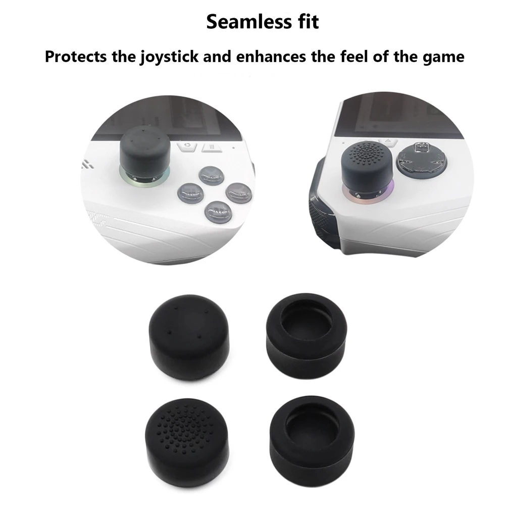 

4PCS Game Rocker Cap for rog ally Gamepad Thumbstick Joystick Grip Cover Higher Stick Cover for ROG ally