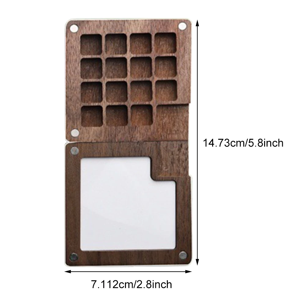 Portable 8/15-color Watercolor Paint Box Set Mini Palette Watercolor Paint Packaging for Students Travel Sketching Art Supplies 5