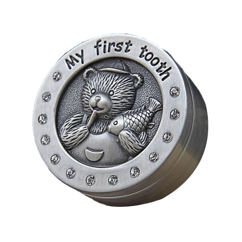 

First Tooth Keepsakes Box Kids Teeth Container Baby Collection Box